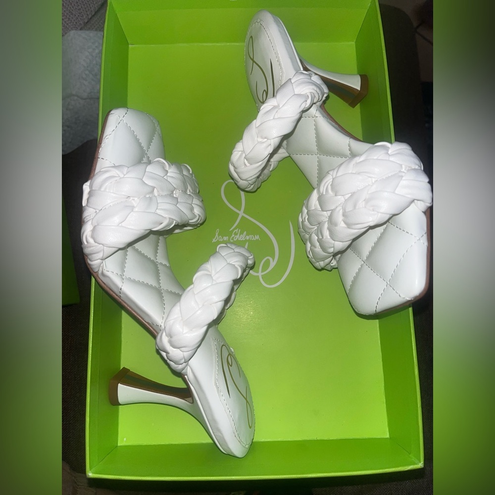 Sam Edelman Meghan, white nappa